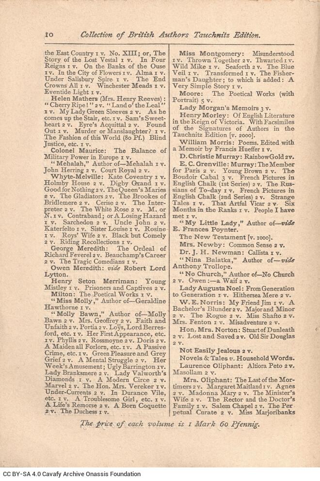 12 x 16.5 cm; [i]-vi p. + 310 p. + 15 appendix p., price of the book “1.60 M” on the spine of the book. P. [i] informatio